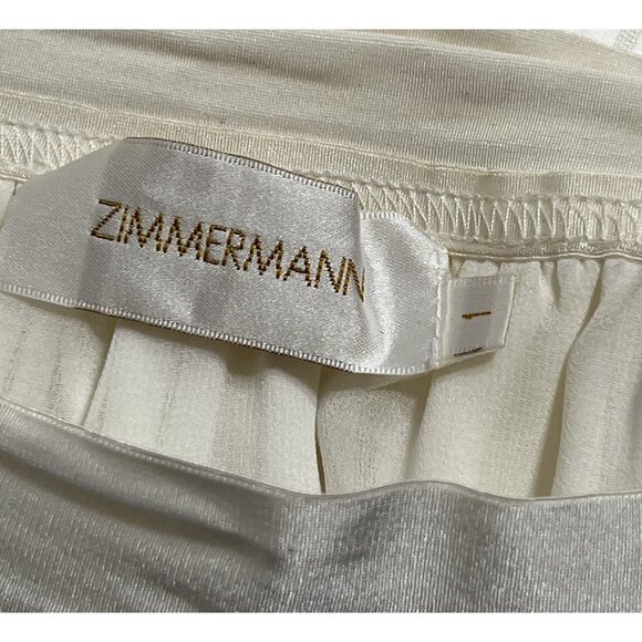 Zimmermann Midi Skirt in White - Picture 3 of 3